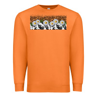 Carrot cowhide leopard daisies Premium Sweatshirt - TumblerDesignByShophia