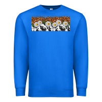 True Royal cowhide leopard daisies Premium Sweatshirt - TumblerDesignByShophia
