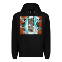 Black tooled leather and cowhide mama Premium Hoodie - TumblerDesignByShophia