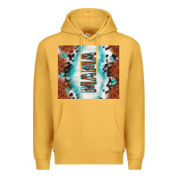Mustard tooled leather and cowhide mama Premium Hoodie - TumblerDesignByShophia