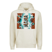 Oatmeal Heather tooled leather and cowhide mama Premium Hoodie - TumblerDesignByShophia