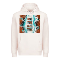Pale Pink tooled leather and cowhide mama Premium Hoodie - TumblerDesignByShophia
