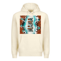 Sandshell tooled leather and cowhide mama Premium Hoodie - TumblerDesignByShophia