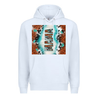 White tooled leather and cowhide mama Premium Hoodie - TumblerDesignByShophia