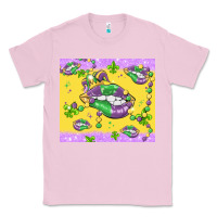 Bubblegum Pink mardi gras lips Classic Tee - MaliasSmallBusiness