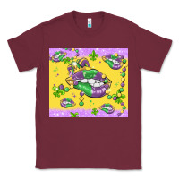 Burgundy mardi gras lips Classic Tee - MaliasSmallBusiness
