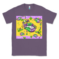 Lavender mardi gras lips Classic Tee - MaliasSmallBusiness