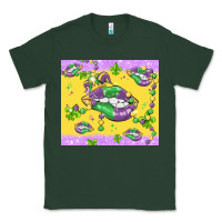 Sports Green mardi gras lips Classic Tee - MaliasSmallBusiness
