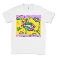 White mardi gras lips Classic Tee - MaliasSmallBusiness