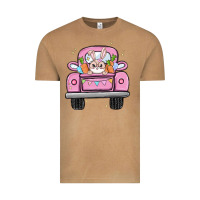 Vintage Camel easter bunny and truck Vintage Tee - MaliasSmallBusiness