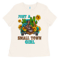 Bone just a small town girl Ladies Tee - HRA Design Shop