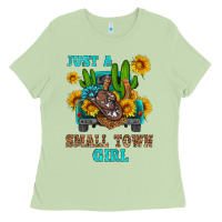 Matcha just a small town girl Ladies Tee - HRA Design Shop