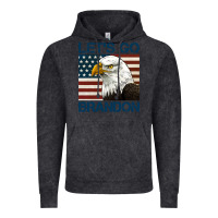 Vintage Black american bald eagle let's go brandon Vintage Hoodie - Jasminsmagicworld