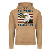 Vintage Camel american bald eagle let's go brandon Vintage Hoodie - Jasminsmagicworld