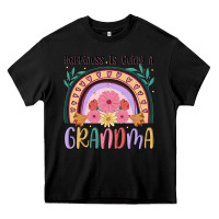 Black happiness is being a grandma Heavy Core Tee - JahusDesignShop