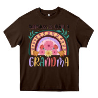 Happiness Is Being A Grandma Heavy Core Tee | Teevron