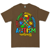Cacao love support accept understand autism awareness Premium Tee - Artiststas