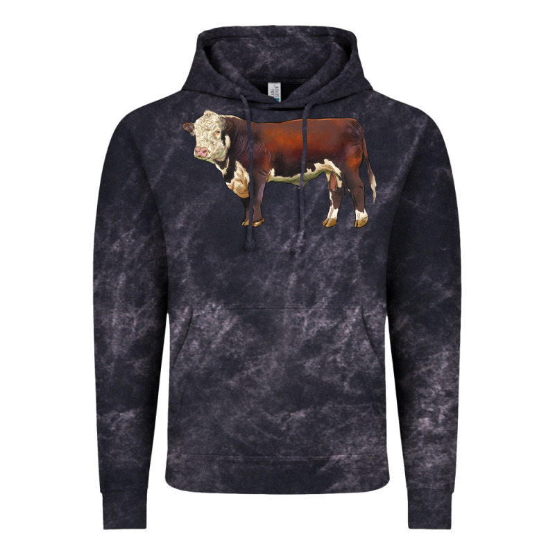 Hereford Bull Vintage Hoodie by LillyAllenDesigns | Teevron