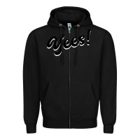 Black YEES! Zipper Hoodie - Bettercallsaul