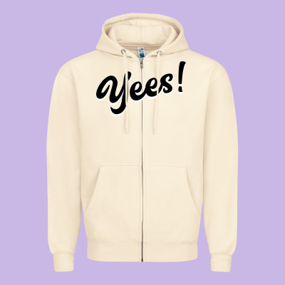Yees! Zipper Hoodie Designed By Bettercallsaul