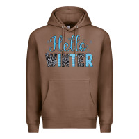 Chestnut hello winter Premium Hoodie - JahusDesignShop