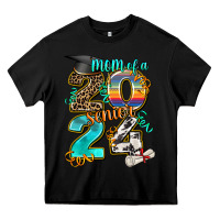 Black 2024 graduate leopard Heavy Core Tee - AdoDesignShop