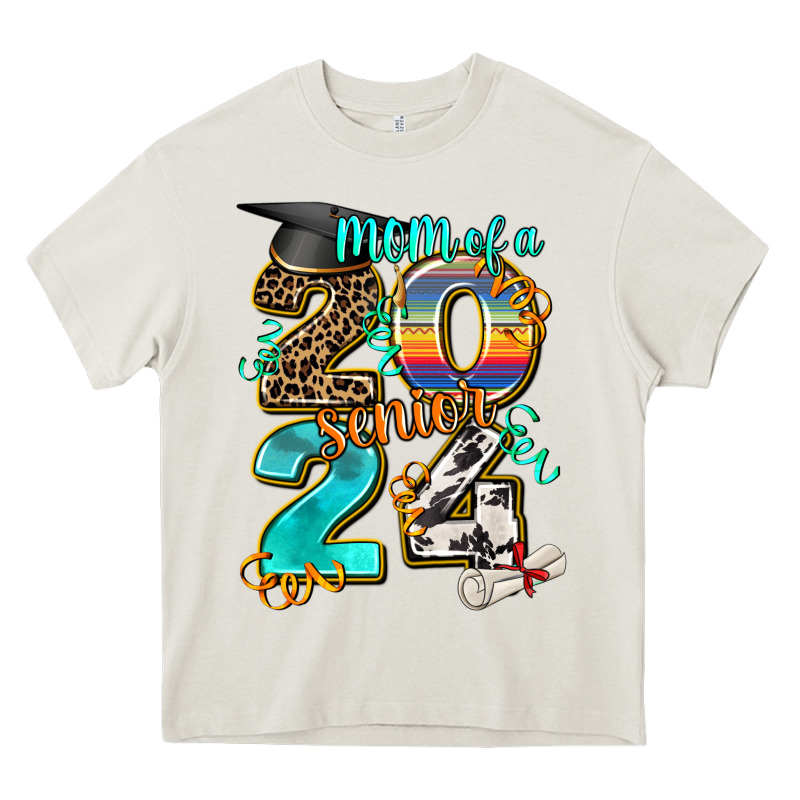 2024 Graduate Leopard Heavy Core Tee by AdoDesignShop | Teevron