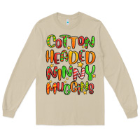 Mushroom cotton headed ninny muggins Long Sleeve Tee - MaliasSmallBusiness