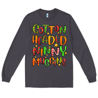 Smoke cotton headed ninny muggins Long Sleeve Tee - MaliasSmallBusiness