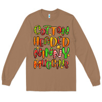 Toasted Coconut cotton headed ninny muggins Long Sleeve Tee - MaliasSmallBusiness