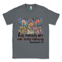 Charcoal Heather his mercies are new every morning Classic Tee - MaliasSmallBusiness