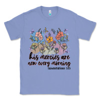 Colony Blue his mercies are new every morning Classic Tee - MaliasSmallBusiness
