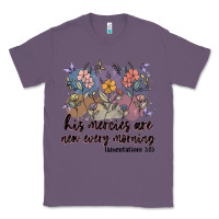 Lavender his mercies are new every morning Classic Tee - MaliasSmallBusiness