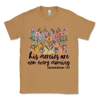 Toasted Coconut his mercies are new every morning Classic Tee - MaliasSmallBusiness