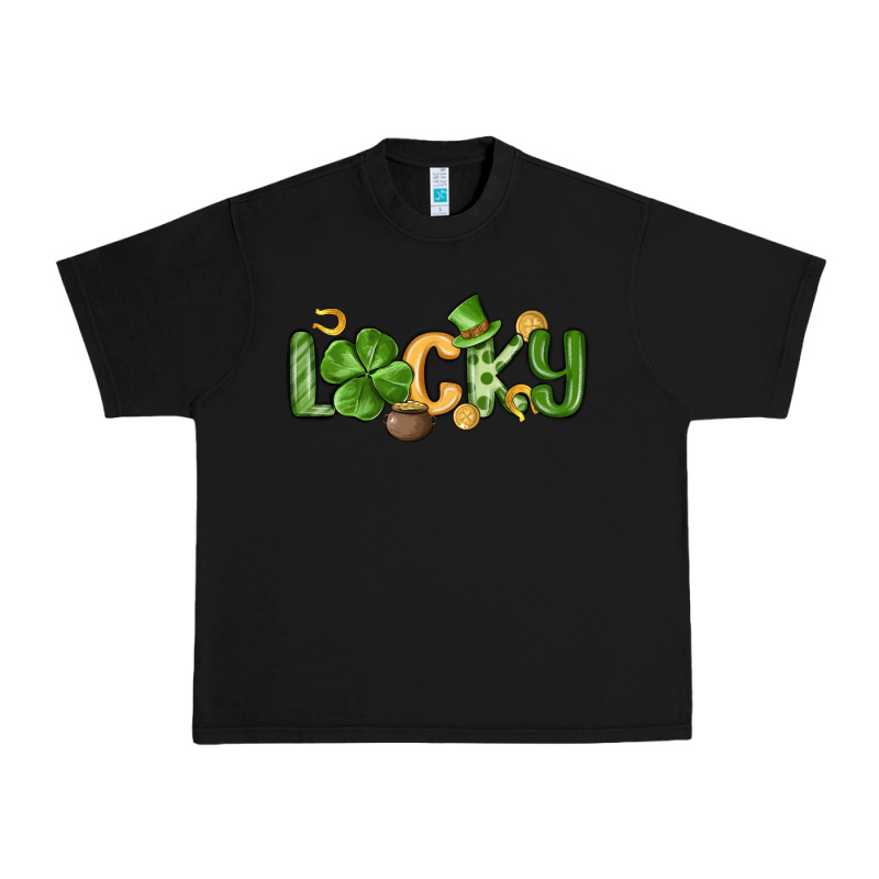 Lucky St Patrick S Day Urban Heavy Tee by MaliasSmallBusiness | Teevron