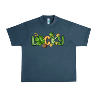Midnight Navy lucky st patrick s day Urban Heavy Tee - MaliasSmallBusiness