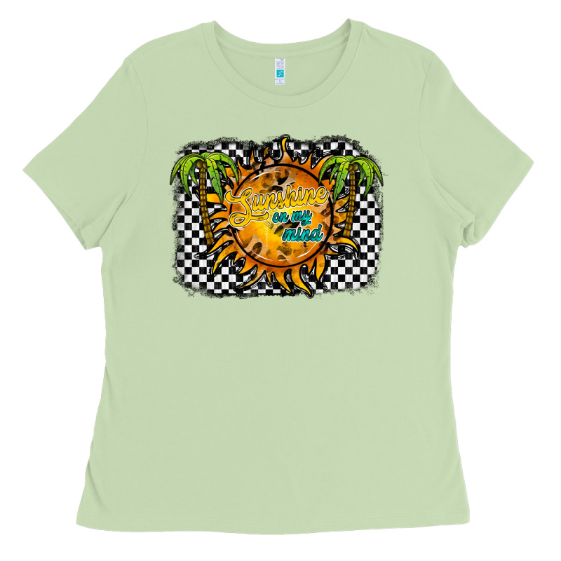 Sunshine On My Mind Ladies Tee by RacoonDesign | Teevron