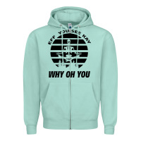 Seafoam EFF You See Kay Why Oh You Skeleton Yogas Vintage Zipper Hoodie - Bettercallsaul