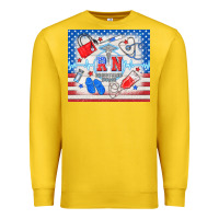 Lemon American memorial day rn registered nurse Premium Sweatshirt - TumblerDesignByShophia