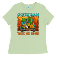 Matcha country roads take me home Ladies Tee - HRA Design Shop