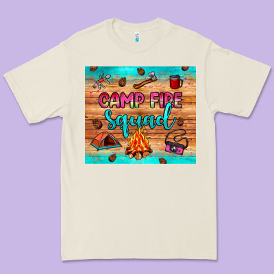 Camp Fire Squad Premium Tee Designed By Jahusdesignshop