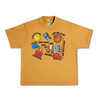 Peanut Butter softball mom Urban Heavy Tee - MaliasSmallBusiness