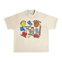 Sandshell softball mom Urban Heavy Tee - MaliasSmallBusiness