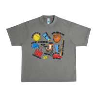 Tornado softball mom Urban Heavy Tee - MaliasSmallBusiness