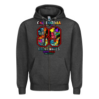 Charcoal Heather California 89 Zipper Hoodie - Bettercallsaul