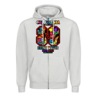Dove Grey California 89 Zipper Hoodie - Bettercallsaul