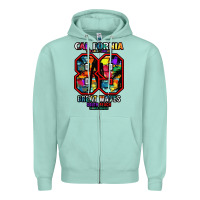 Seafoam California 89 Zipper Hoodie - Bettercallsaul