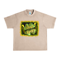 French Oak just lucky Urban Heavy Tee - AdoDesignShop