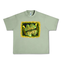 Oil Green just lucky Urban Heavy Tee - AdoDesignShop