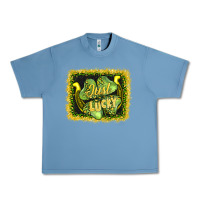 Pebble Blue just lucky Urban Heavy Tee - AdoDesignShop